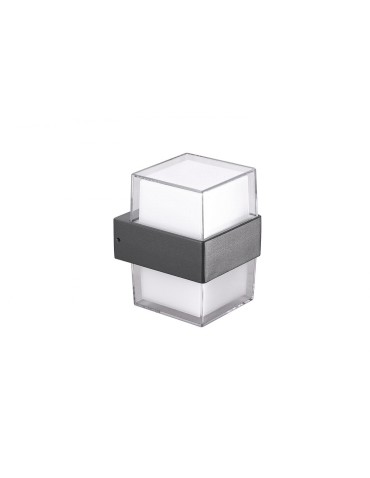 Azzardo LARS SQUARE IP54 LED 13W 1000lm 4000K Zewnętrzna Czarny Ścienna AZ4507
