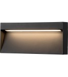 Lampy do oświetlania ścieżek - Azzardo CASORIA SLIM IP54 LED 6W 450lm 3000K Zewnętrzna Ciemny Szary Ścienna AZ4368 - product 3