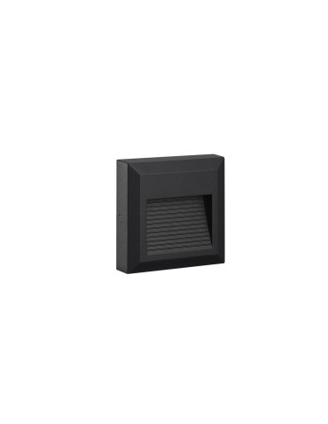 Azzardo AFI IP54 LED 2W 150lm 3000K Zewnętrzna Czarny Ścienna AZ4512