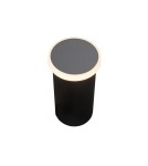 Lampy najazdowe i gruntowe - Azzardo ALF ROUND IP65 LED 3W 250lm 3000K Zewnętrzna Ciemny Szary Schodowa/Wpuszczana AZ4464 - product 1