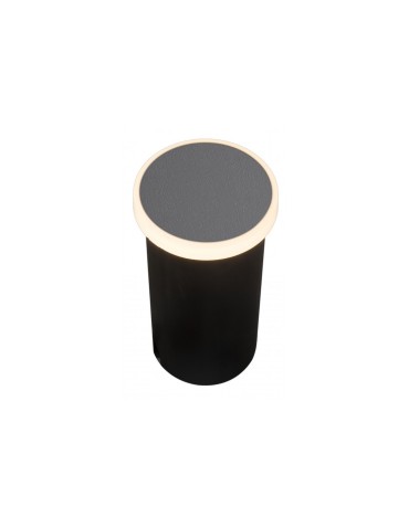Azzardo ALF ROUND IP65 LED 3W 250lm 3000K Zewnętrzna Ciemny Szary Schodowa/Wpuszczana AZ4464