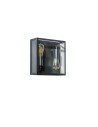 Azzardo NIKLAS IP44 LED 2xE27 Zewnętrzna Czarny Ścienna AZ4488