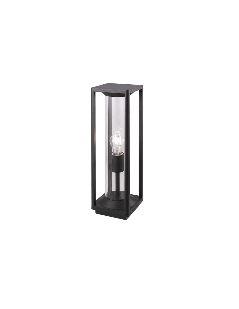 Lampy ogrodowe stojące - Azzardo MIKKEL IP54 1xE27 Zewnętrzna Czarny Stojąca AZ4485 - produkt kolory-swiatla.pl 1