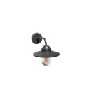 Kinkiety zewnętrzne - Azzardo OSVALD IP44 1xE27 Zewnętrzna Czarny Ścienna AZ4489 - produkt 1
