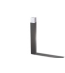 Lampy ogrodowe stojące - Azzardo SORANO 700 IP44 1xE27 Zewnętrzna Ciemny Szary Stojąca AZ4359 - product 1