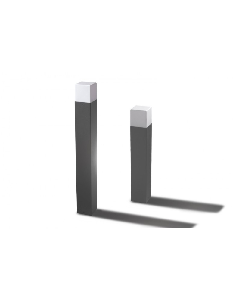 Lampy ogrodowe stojące - Azzardo SORANO 700 IP44 1xE27 Zewnętrzna Ciemny Szary Stojąca AZ4359 - product kolory-swiatla.pl 2