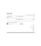 Lampy ogrodowe stojące - Azzardo NILS 500 IP44 1xE27 Zewnętrzna Czarny Stojąca AZ4480 - produkt 5