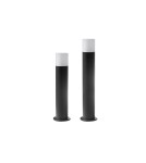 Lampy ogrodowe stojące - Azzardo NILS 800 IP44 1xE27 Zewnętrzna Czarny Stojąca AZ4481 - produkt 3