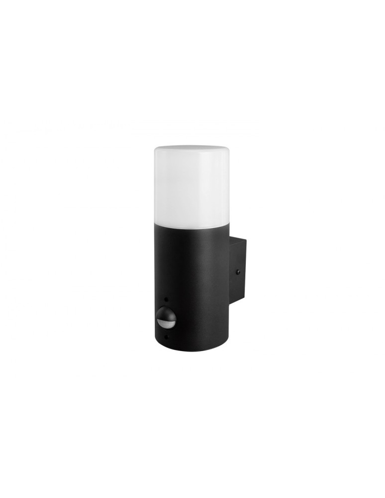 Lampy zewnętrzne z czujnikiem ruchu - Azzardo NILS WALL SENSOR IP44 1xE27 Zewnętrzna Czarny Ścienna AZ4479 - produkt kolory-swiatla.pl 1
