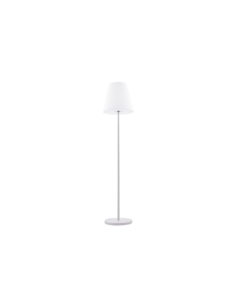 Lampy ogrodowe przenośne - Azzardo HAVANA IP44 LED 1xE27 Zewnętrzna Biały Stojąca AZ4663 - produkt kolory-swiatla.pl 1