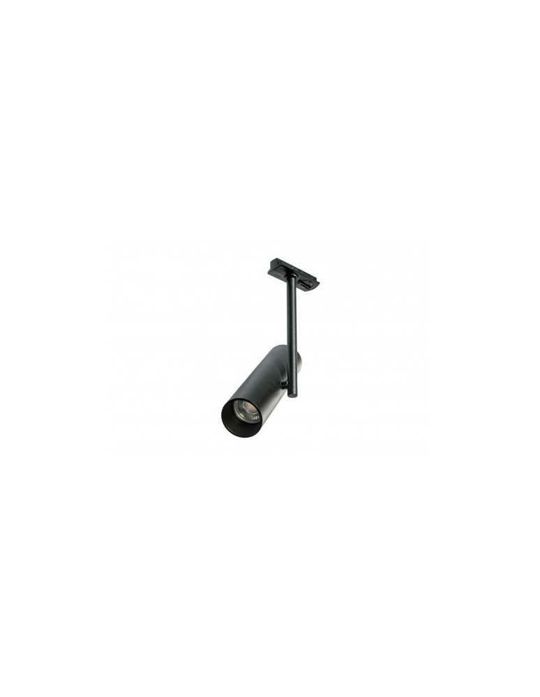 Lampy do szynoprzewodów 3 fazowych - Azzardo LOLO TRACK 3 LINE 1xGU10 Czarny Reflektor Do Szynoprzewodu 3F AZ4577 - produkt kolory-swiatla.pl 1