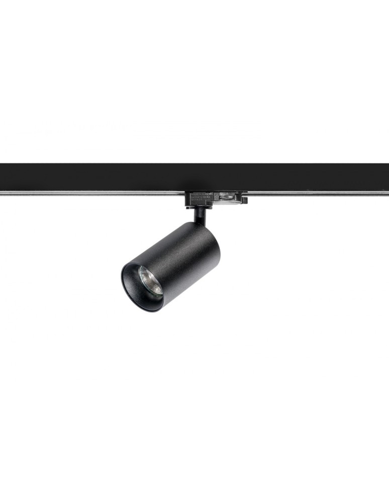 Lampy do szynoprzewodów 3 fazowych - Azzardo EIGER TRACK 3 LINE 1xGU10 Czarny Reflektor Do Szynoprzewodu 3F AZ4205 - produkt kolory-swiatla.pl 1