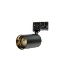 Lampy do szynoprzewodów 3 fazowych - Azzardo EIGER TRACK 3 LINE 1xGU10 Czarny/Złoty Reflektor Do Szynoprzewodu 3F AZ4206 - produkt 3