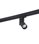 Lampy do szynoprzewodów 3 fazowych - Azzardo SANTOS TRACK 3 LINE 1xGU10 Czarny Reflektor Do Szynoprzewodu 3F AZ4203 - produkt 1