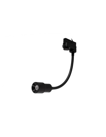 Azzardo LUMI FLEX TRACK 3 LINE LED 5W 500lm 3000K Czarny Reflektor Do Szynoprzewodu 3F AZ4559