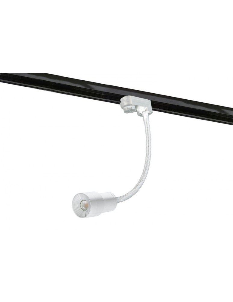 Lampy do szynoprzewodów 3 fazowych - Azzardo LUMI FLEX TRACK 3 LINE LED 5W 500lm 3000K Biały Reflektor Do Szynoprzewodu 3F AZ4560 - produkt kolory-swiatla.pl 1
