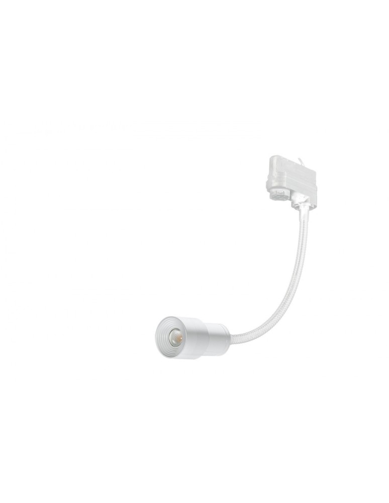 Lampy do szynoprzewodów 3 fazowych - Azzardo LUMI FLEX TRACK 3 LINE LED 5W 500lm 3000K Biały Reflektor Do Szynoprzewodu 3F AZ4560 - product kolory-swiatla.pl 2
