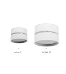 Reflektory LEDowe - Azzardo MONA LED 12W 1000lm 3000K Biały Sufitowa AZ4538 - produkt 5