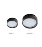 Reflektory wpuszczane w sufit - Azzardo MONA SPOT LED 12W 1000lm 4000K Czarny Wpuszczana AZ4533 - produkt 6