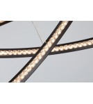AZzardo BRIGHTON 3 LED 55W 3300lm 3000K Czarny Wisząca AZ4428 AZzardo BRIGHTON 3 LED 55W 3300lm 3000K Czarny Wisząca AZ4428