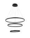 AZzardo BRIGHTON 3 LED 55W 3300lm 3000K Czarny Wisząca AZ4428 AZzardo BRIGHTON 3 LED 55W 3300lm 3000K Czarny Wisząca AZ4428