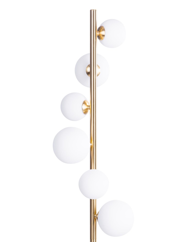 Lampy podłogowe - Azzardo SYBILLA 6xG9 Złoty Podłogowa AZ4408 - product kolory-swiatla.pl 3