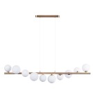 Lampy wiszące kule - Azzardo SYBILLA 10 10xG9 Złoty Wisząca AZ4407 - product 1