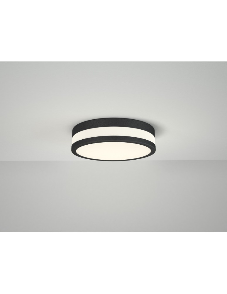 Azzardo KARI 30 LED 18W 700lm 3000K IP44 Czarny Sufitowa AZ4258