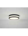 Azzardo KARI 30 LED 18W 700lm 3000K IP44 Czarny Sufitowa AZ4258