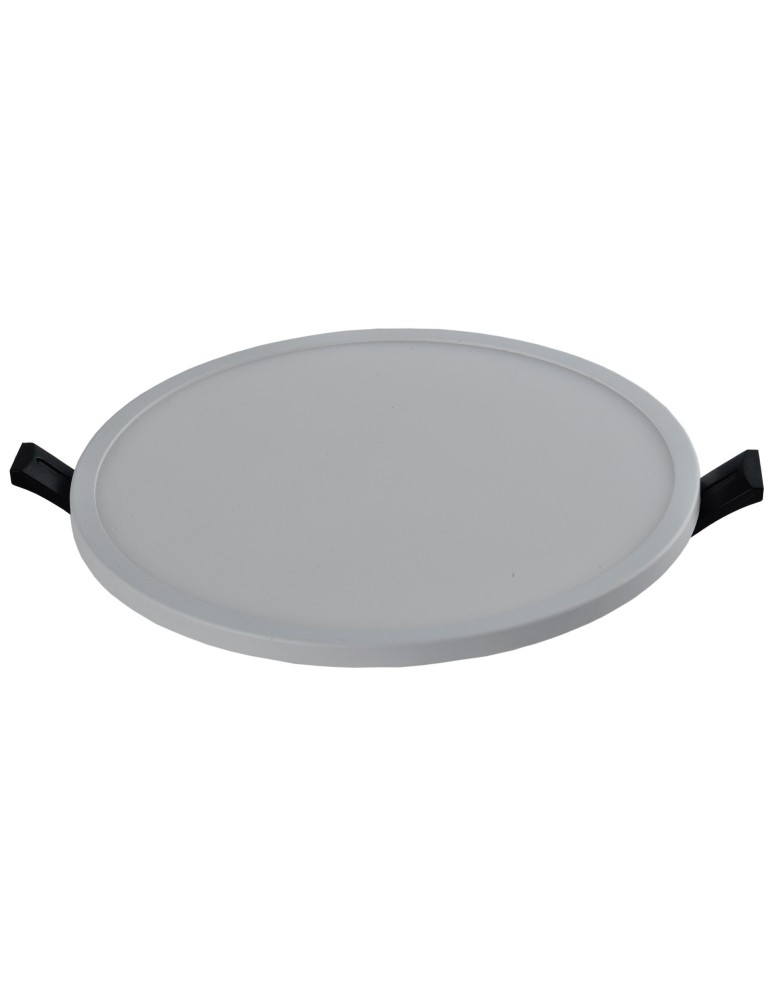 Azzardo SLIM ROUND 22 LED 24W 2000lm 4000K IP44 Biały Wpuszczana AZ4166