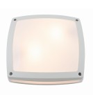 Lampy zewnętrzne sufitowe - Azzardo FANO S 30 IP54 2xE27 Zewnętrzna Biały Sufitowa AZ4374 - product 1