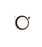 Lampy zewnętrzne sufitowe - Azzardo FANO R 30 IP54 SMART LED RGB 24W 1720lm 2600K-6000K Zewnętrzna Czarny Sufitowa AZ4783 - product 1