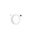 Azzardo FANO R 30 IP54 SMART LED RGB 24W 1720lm 2600K-6000K Zewnętrzna Biały Sufitowa AZ4785