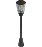 Lampy ogrodowe stojące - Azzardo RASMUS IP65 1xE27 Zewnętrzna Czarny Stojąca AZ4483 - product 1