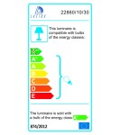 Kinkiety zewnętrzne - Lucide ZORA-LED 2xGU10/5W L9 W6.5 H1 22860/10/30 Kinkiet - produkt 2