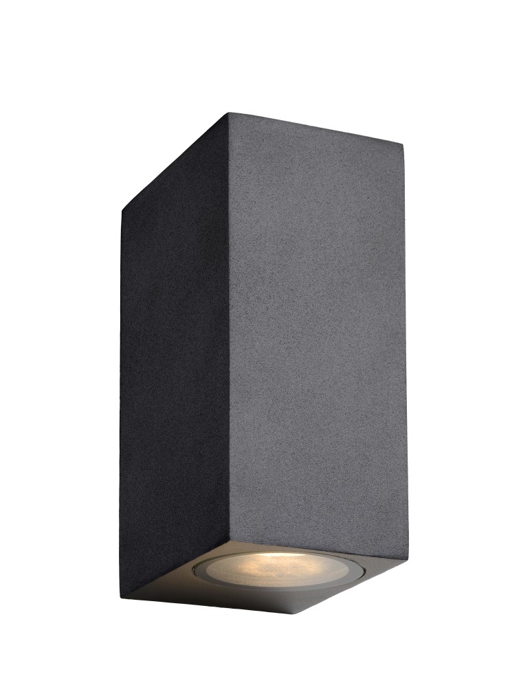 Kinkiety zewnętrzne - Lucide ZORA-LED 2xGU10/5W L9 W6.5 H1 22860/10/30 Kinkiet - produkt kolory-swiatla.pl 3