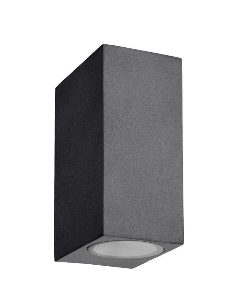 Kinkiety zewnętrzne - Lucide ZORA-LED 2xGU10/5W L9 W6.5 H1 22860/10/30 Kinkiet - produkt kolory-swiatla.pl 4