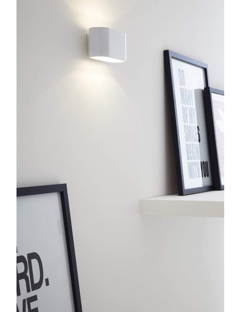 Lucide XERA 1xG9 H8 W8 L16cm Biały 23254/01/31 Kinkiet
