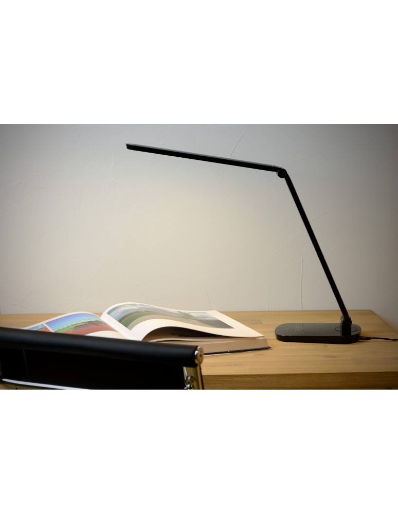 Lucide VARIO 10W 2700K-6500K 460LM Czarny 24656/10/30 Biurkowa