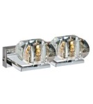 Kinkiety - Azzardo RUBIC 2 WALL 2xG9 Ścienna Przeźroczysty/Chrom AZ0491 - product 1