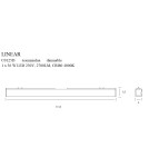 MAXLIGHT C0125D LAMPA SUFITOWA LINEAR WHITE 36W 4000K ŚCIEMNIALNA MAXLIGHT C0125D LAMPA SUFITOWA LINEAR WHITE 36W 4000K ŚCIEMNIALNA