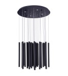 Lampy wiszące rurki - Maxlight Lampa Wisząca Organic 33X1 Czarna P0419D - product 1