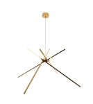 MAXLIGHT P0457 LAMPA WISZĄCA SPIDER ZŁOTA MAXLIGHT P0457 LAMPA WISZĄCA SPIDER ZŁOTA