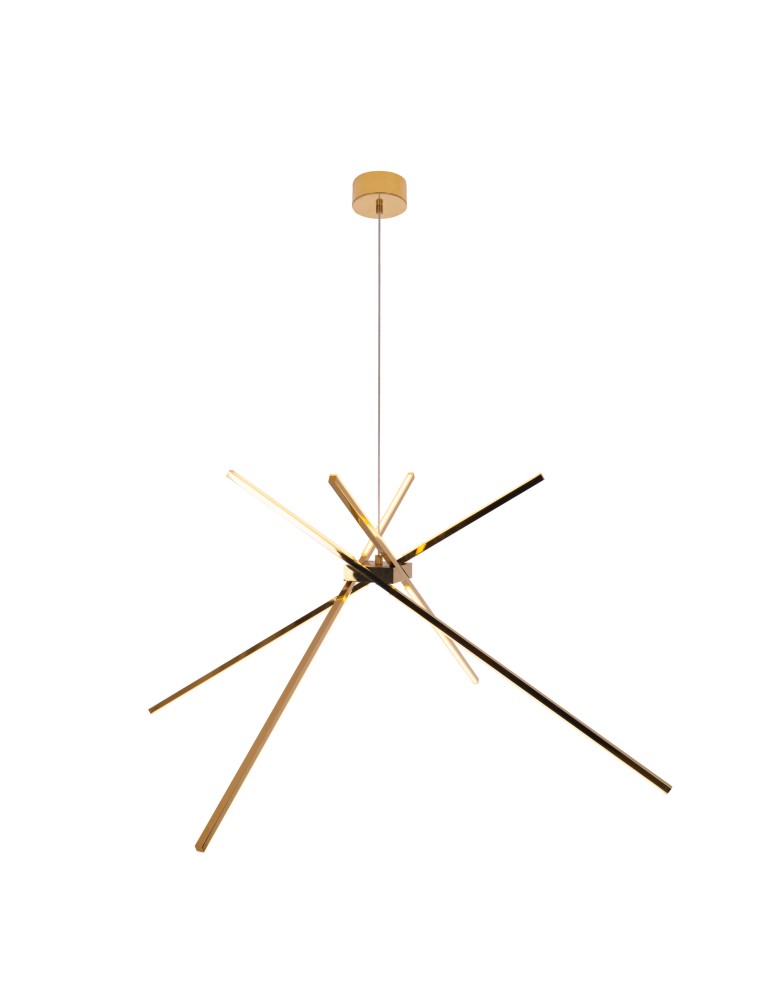 MAXLIGHT P0457 LAMPA WISZĄCA SPIDER ZŁOTA MAXLIGHT P0457 LAMPA WISZĄCA SPIDER ZŁOTA
