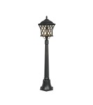 Lampy ogrodowe stojące - Nowodvorski TAY Zewnętrzna Słupek Max moc 60W E27 IP23 Czarny 5294 - product 1