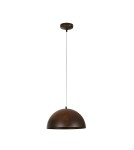 Lampy wiszące - Nowodvorski HEMISPHERE RUST S Sufitowa Wisząca Max moc 1x60W E27  Rdzawy 6367 - product 1
