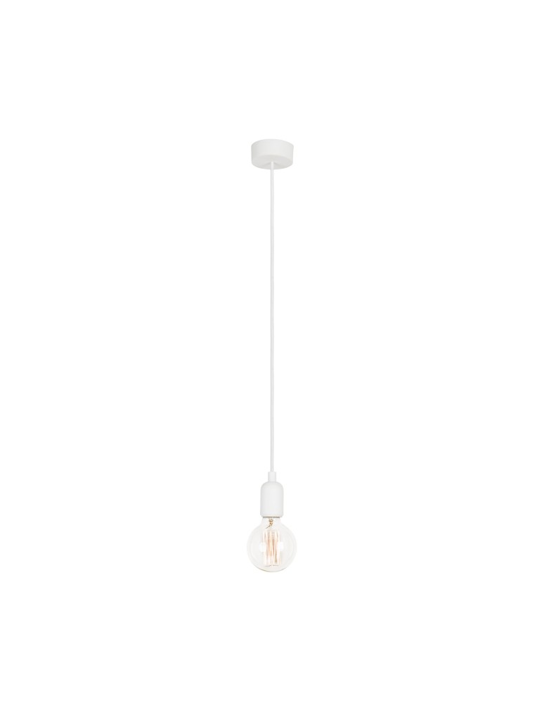 Nowodvorski SILICONE Wisząca 1xE27 Biały 6403