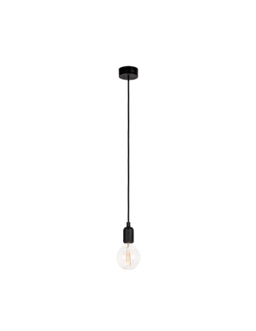 Nowodvorski SILICONE Wisząca 1xE27 Czarny 6404