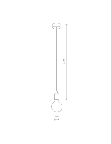 Nowodvorski SILICONE Wisząca 1xE27 Czarny 6404 - produkt 2