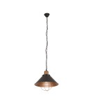 Lampy wiszące - Nowodvorski GARRET S Sufitowa Wisząca Max moc 1x60W E27  Czekoladowy 6443 - product 1